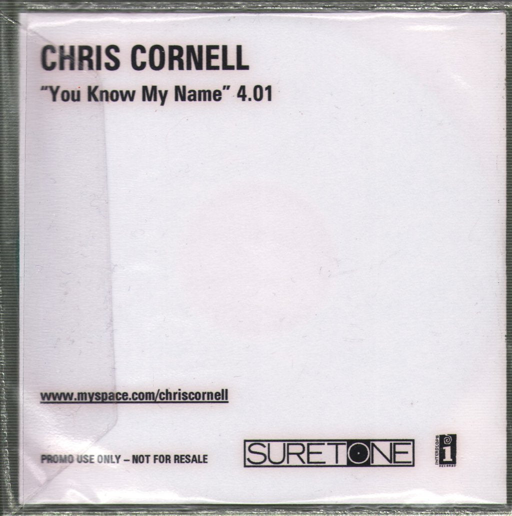 Chris Cornell - You Know My Name - Cdr