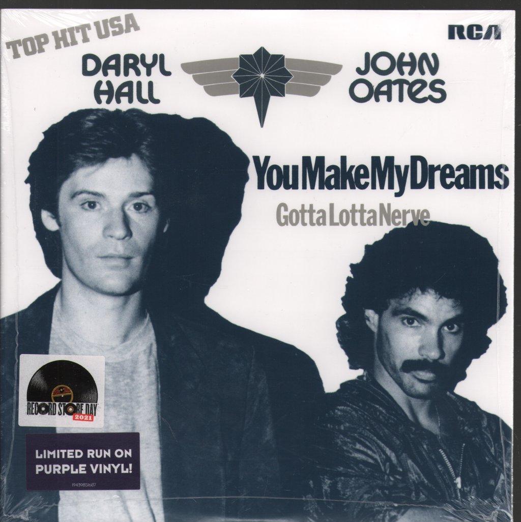 Daryl Hall And John Oates - You Make My Dreams Come True - 7 Inch