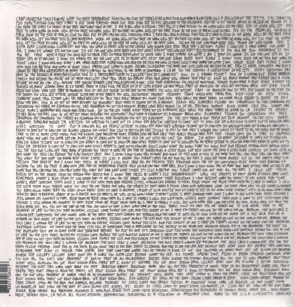 Show Me The Body - Dog Whistle - Lp