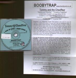 Tommy And The Chauffeur - Having And Wanting/Sneaking Suspicion - Cd