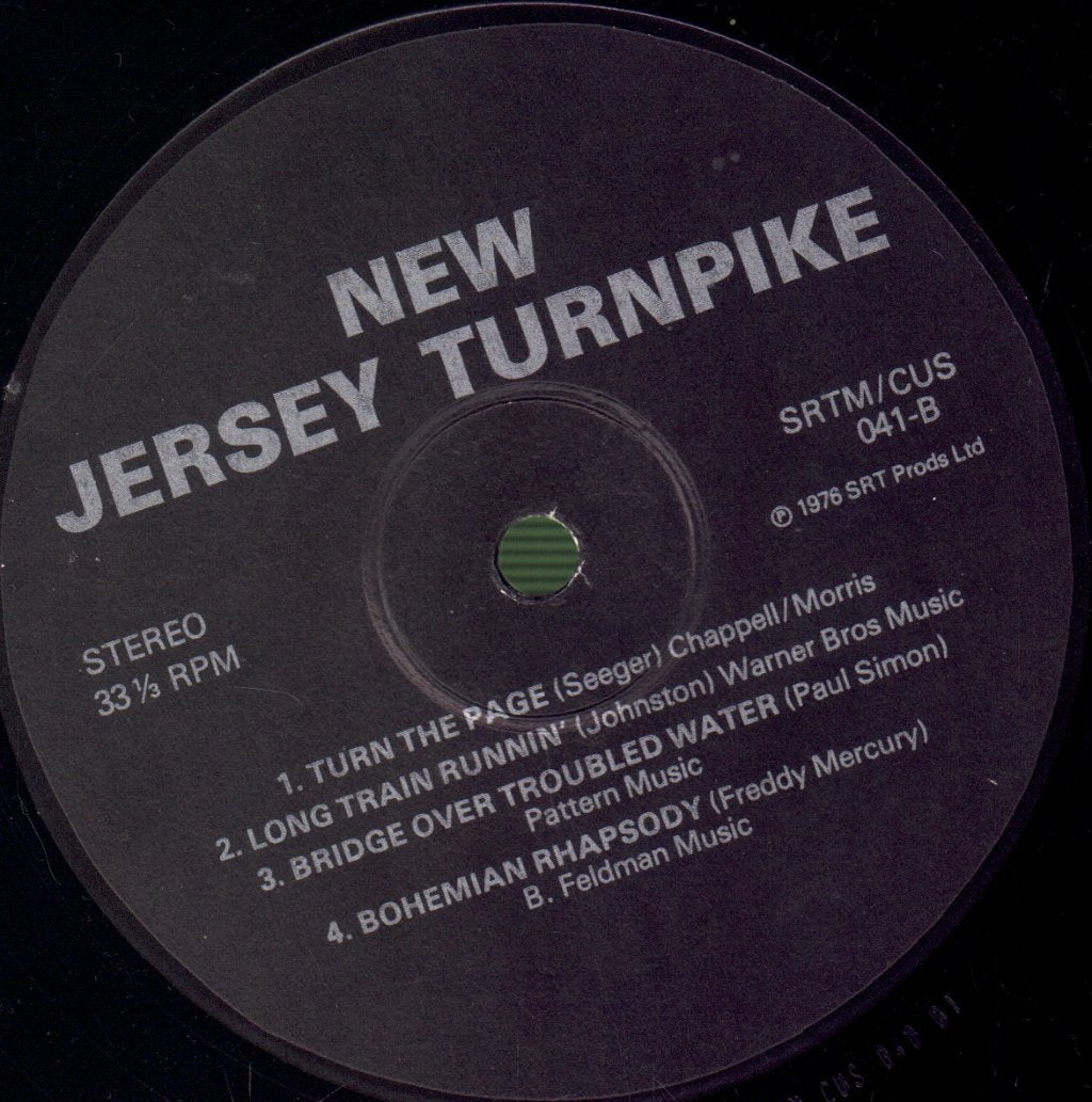 New Jersey Turnpike - Turn The Page - Lp