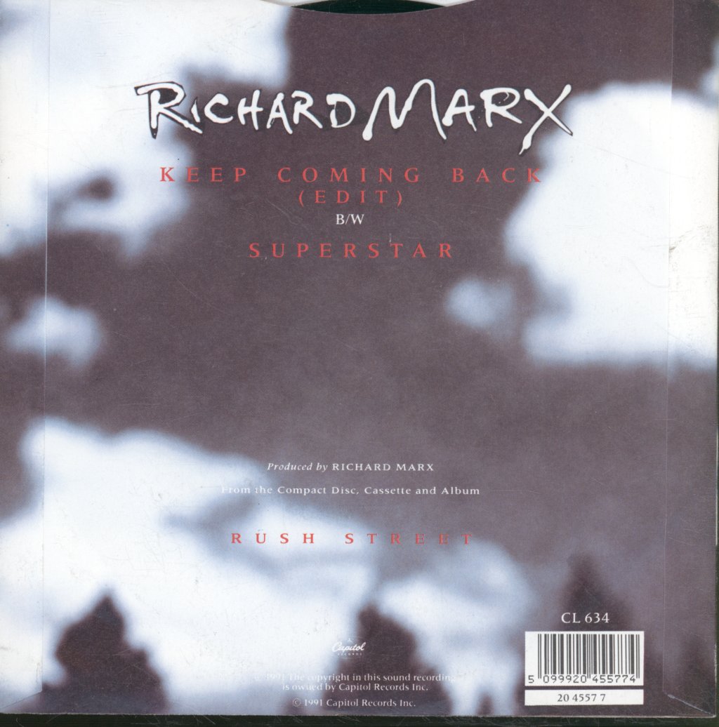 Richard Marx - Keep Coming Back - 7 Inch