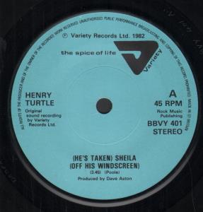 Henry Turtle - Sheila - 7 Inch
