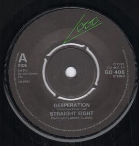 Straight Eight - Desperation - 7 Inch