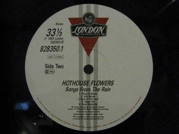 Hothouse Flowers - Songs From The Rain - Lp