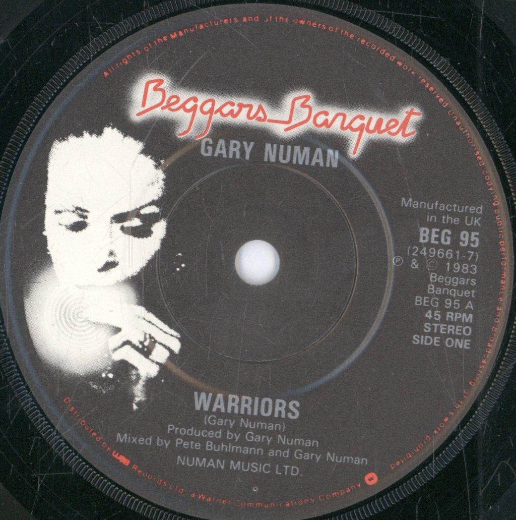 Gary Numan - Warriors - 7 Inch
