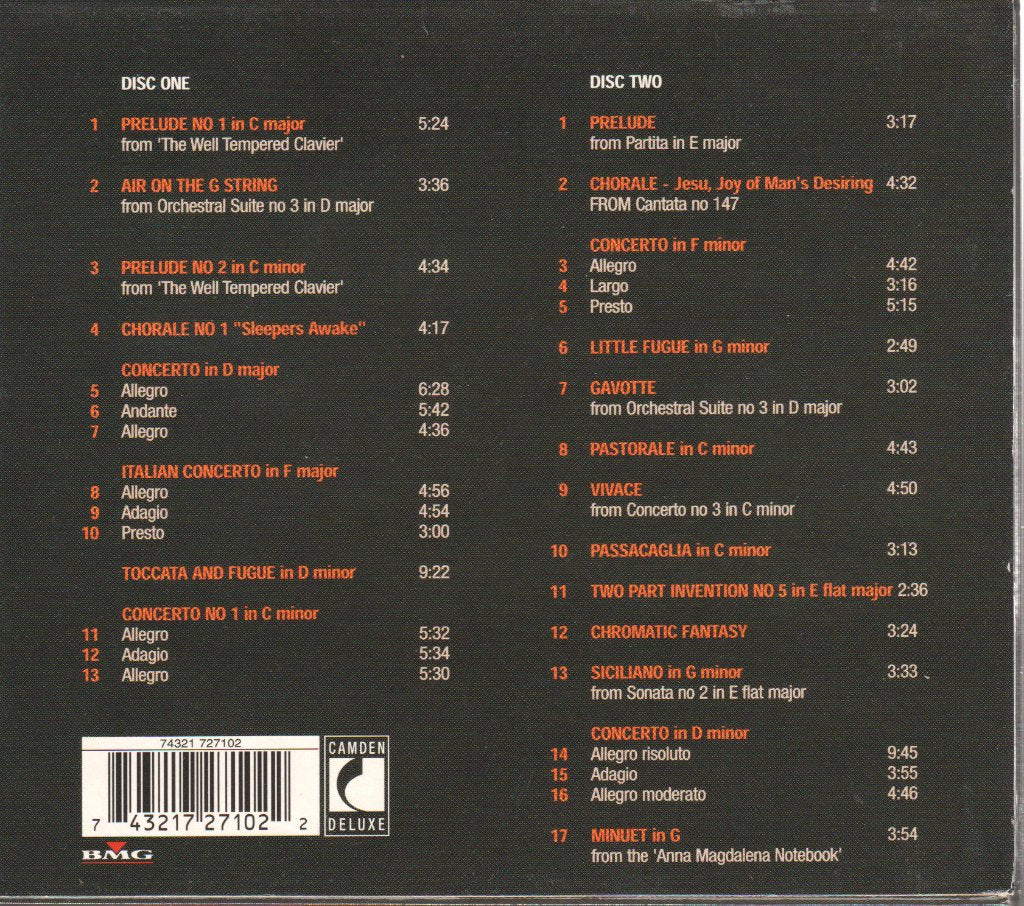 Jacques Loussier - Toccata - Play Bach - Double Cd