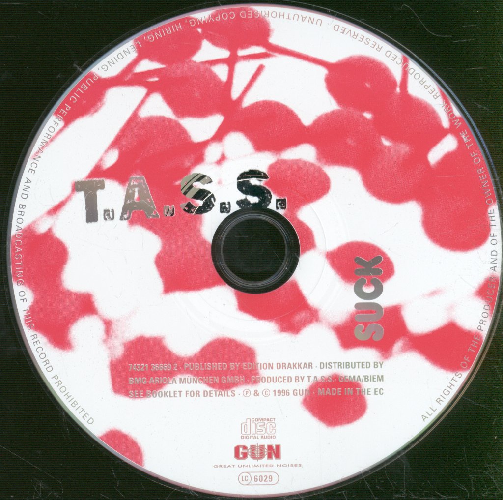 T.a.s.s. - Suck - Cd