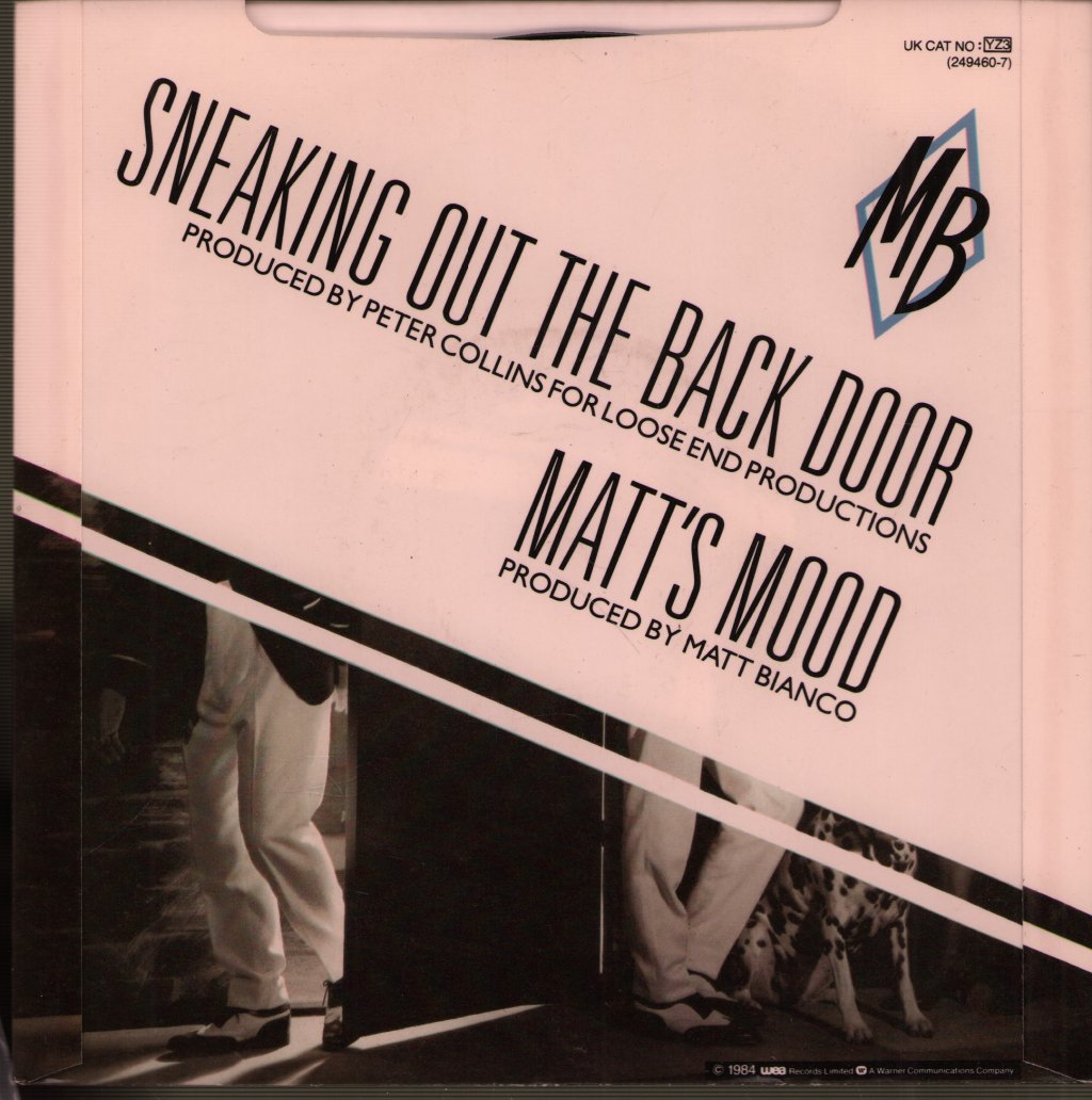 Matt Bianco - Sneaking Out The Back Door - 7 Inch