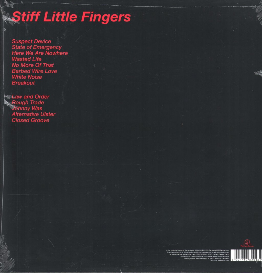 Stiff Little Fingers - Inflammable Material - Double Lp