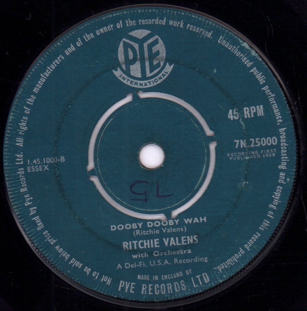 Ritchie Valens - Come On Let's Go - 7 Inch