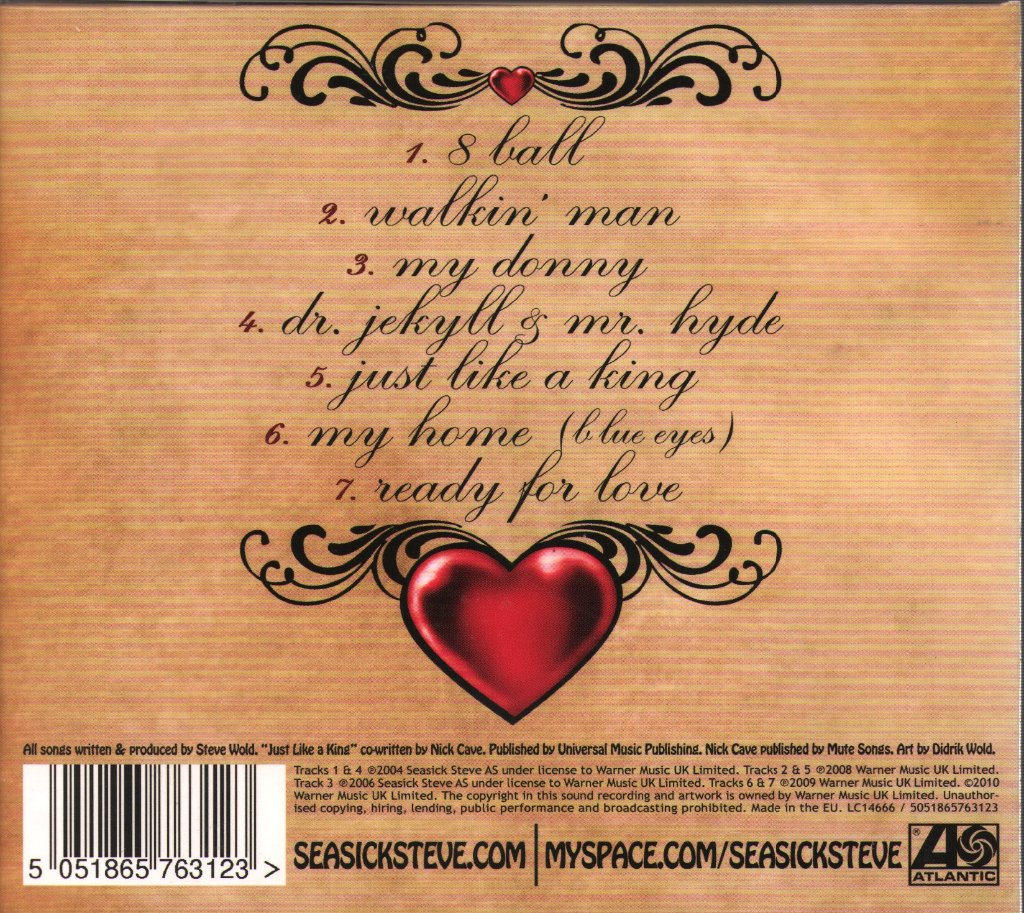 Seasick Steve - Songs For Elisabeth - Cd
