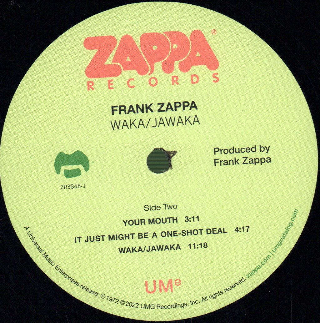 Frank Zappa - Waka/Jawaka - Lp