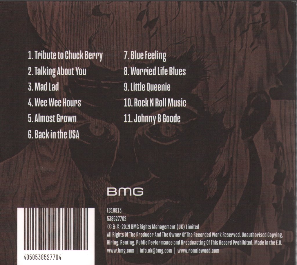 Ronnie Wood With His Wild Five - Mad Lad (A Live Tribute To Chuck Berry) - Cd