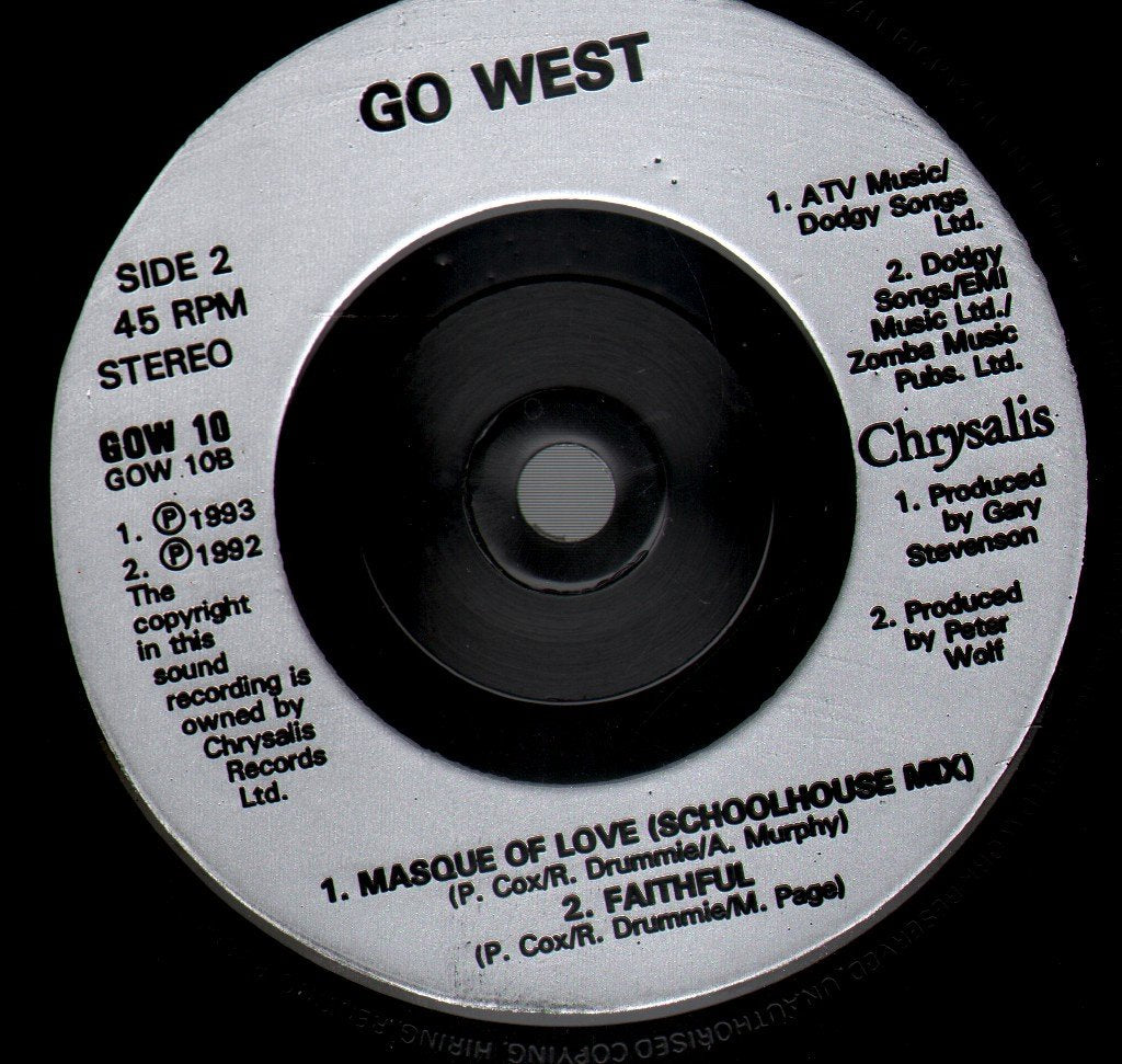 Go West - What You Won't Do For Love - 7 Inch