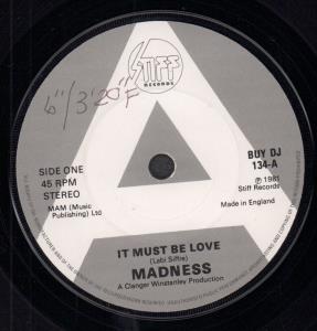 Madness - It Must Be Love - 7 Inch