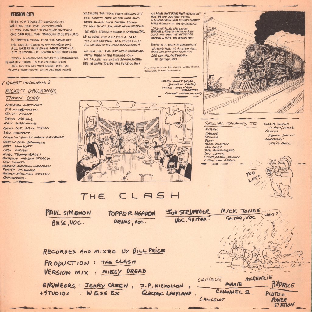Clash - Sandinista - Triple Lp