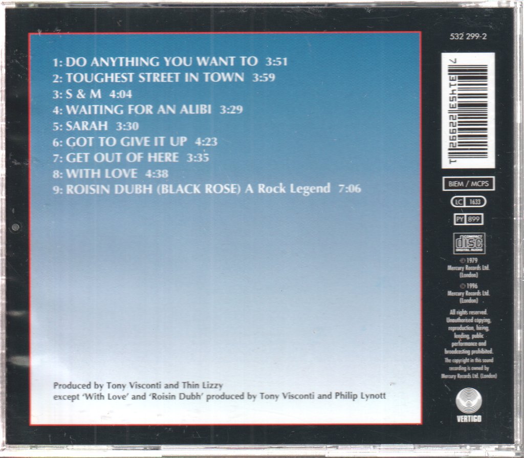 Thin Lizzy - Black Rose: A Rock Legend - Cd
