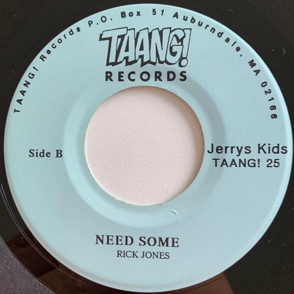 Jerry's Kids - Spymaster / Need Some - 7 Inch