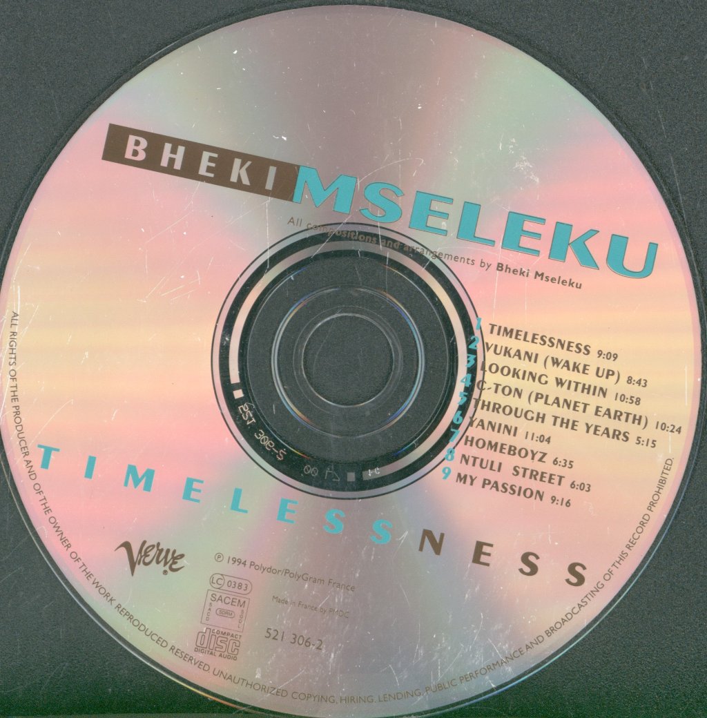 Bheki Mseleku - Timelessness - Cd