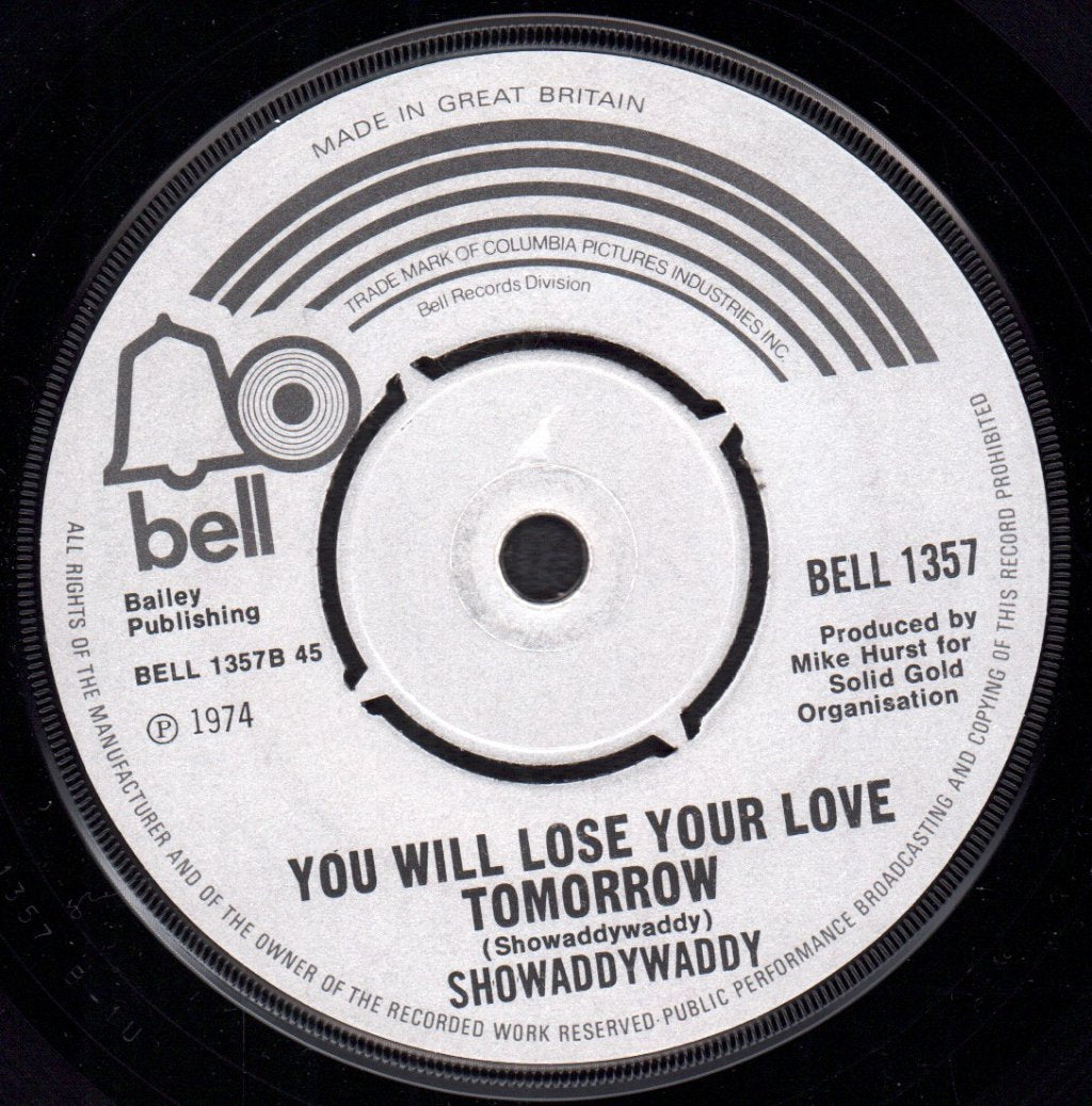 Showaddywaddy - Hey Rock And Roll - 7 Inch