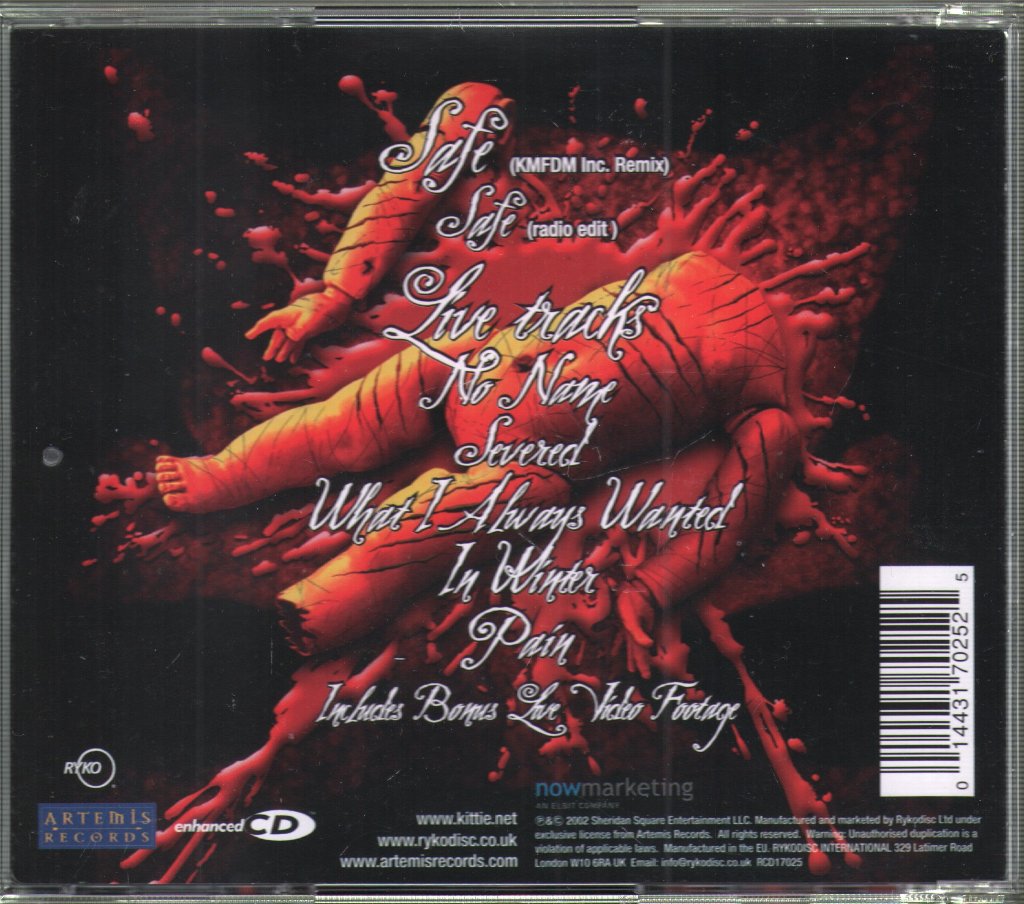 Kittie - Safe - Cd