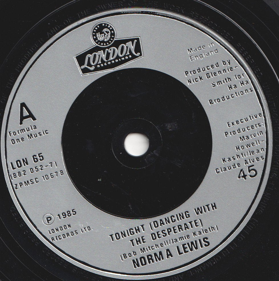 Norma Lewis - Tonight - 7 Inch