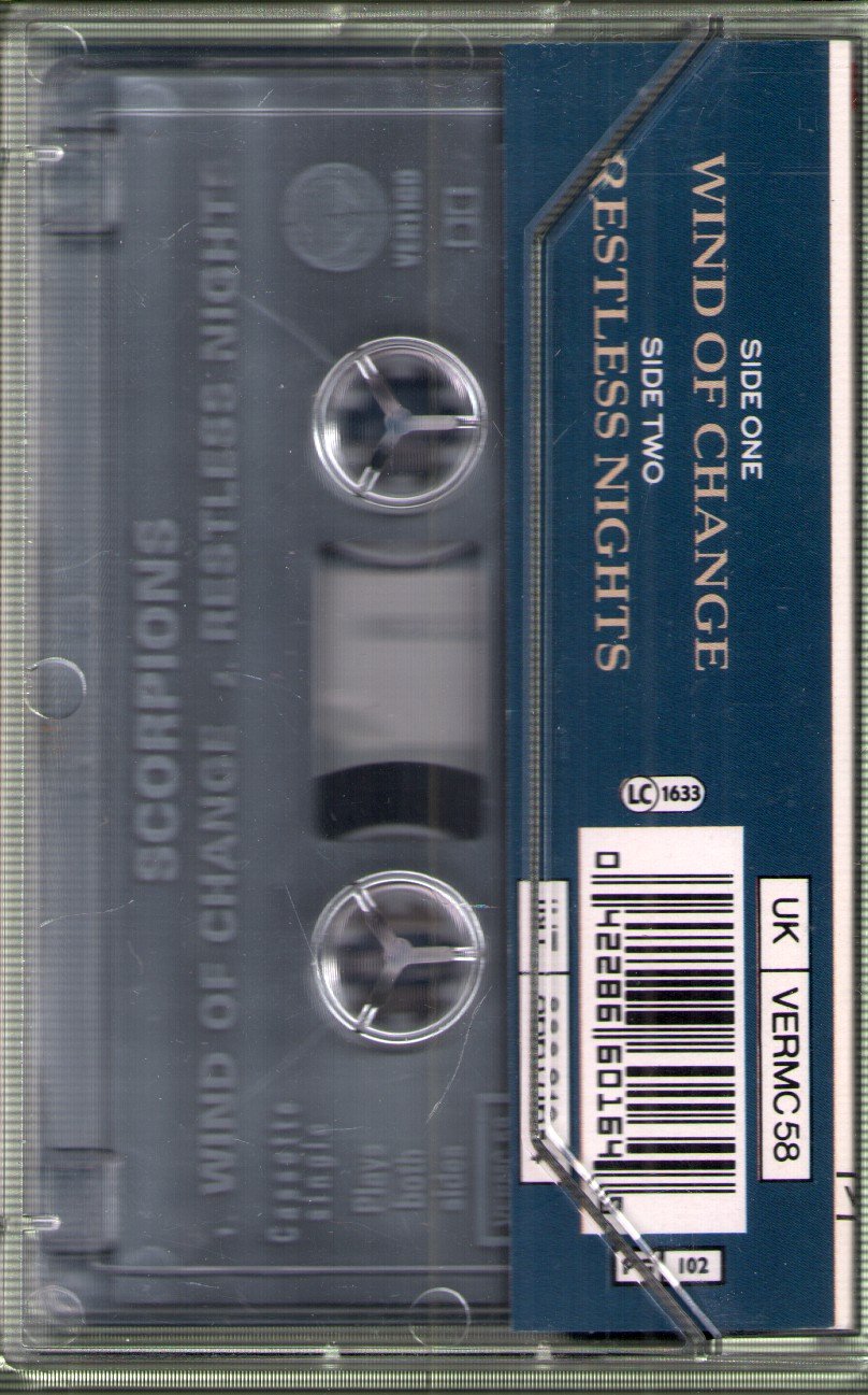 Scorpions - Wind Of Change - Cassette