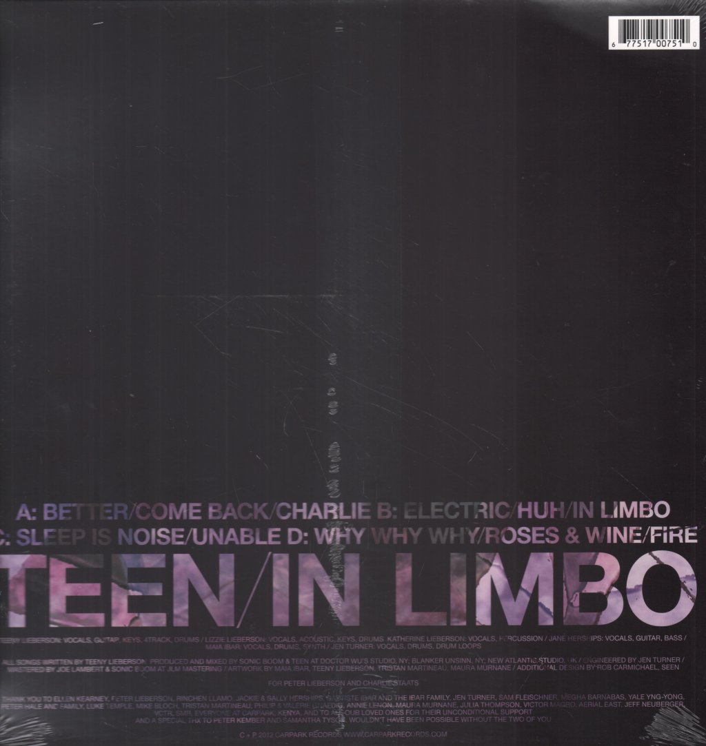 Teen - In Limbo - Double Lp