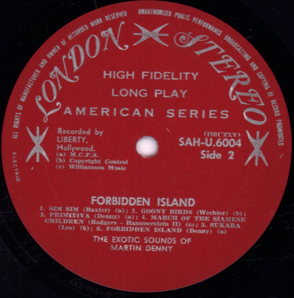 Martin Denny - Forbidden Island - Lp