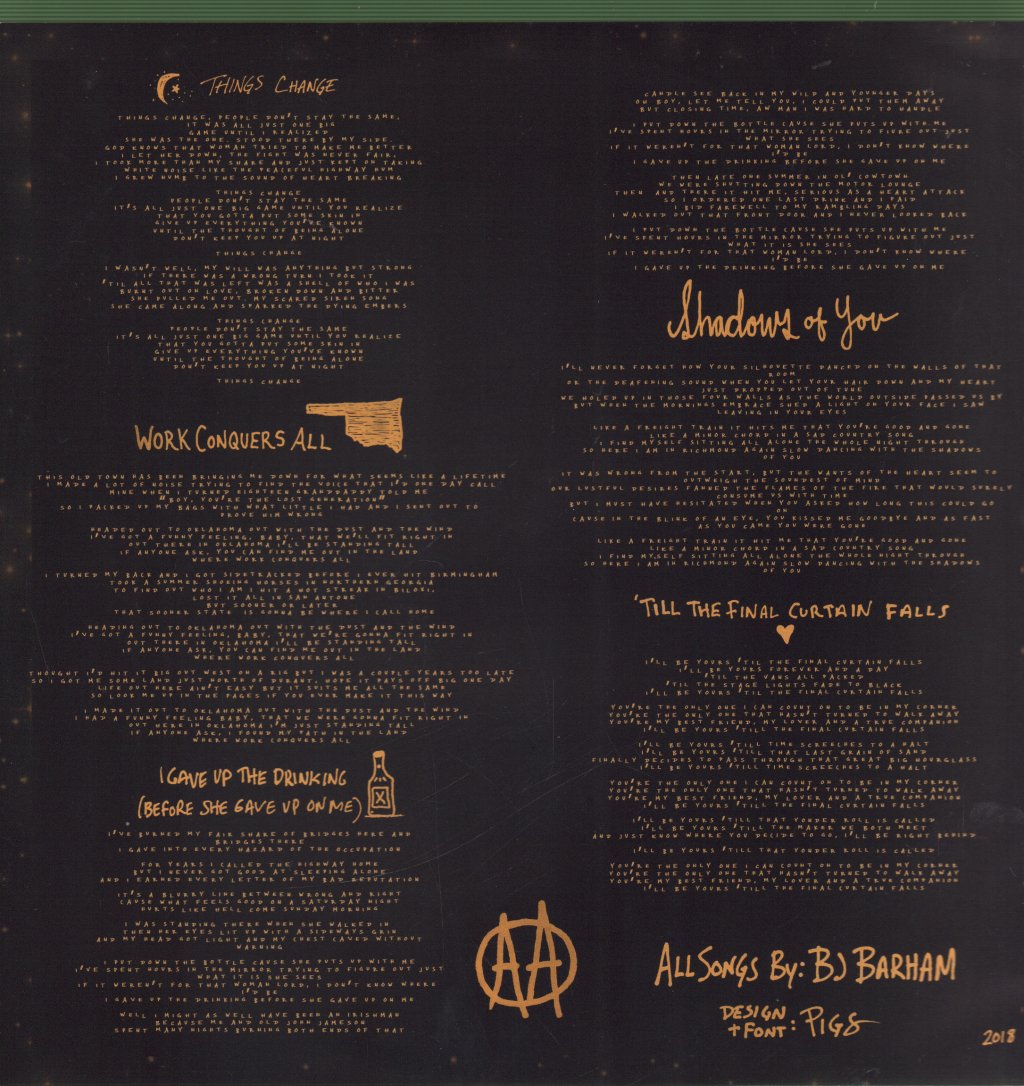 American Aquarium - Things Change - Lp