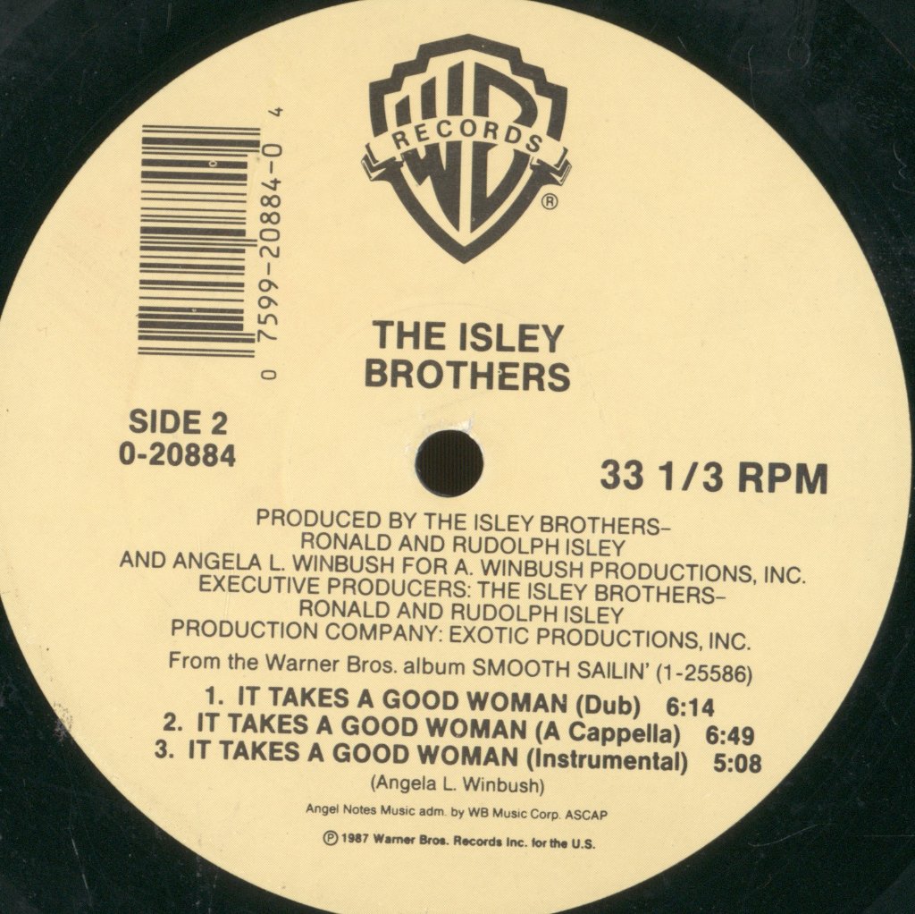 Isley Brothers - It Takes A Good Woman - 12 Inch