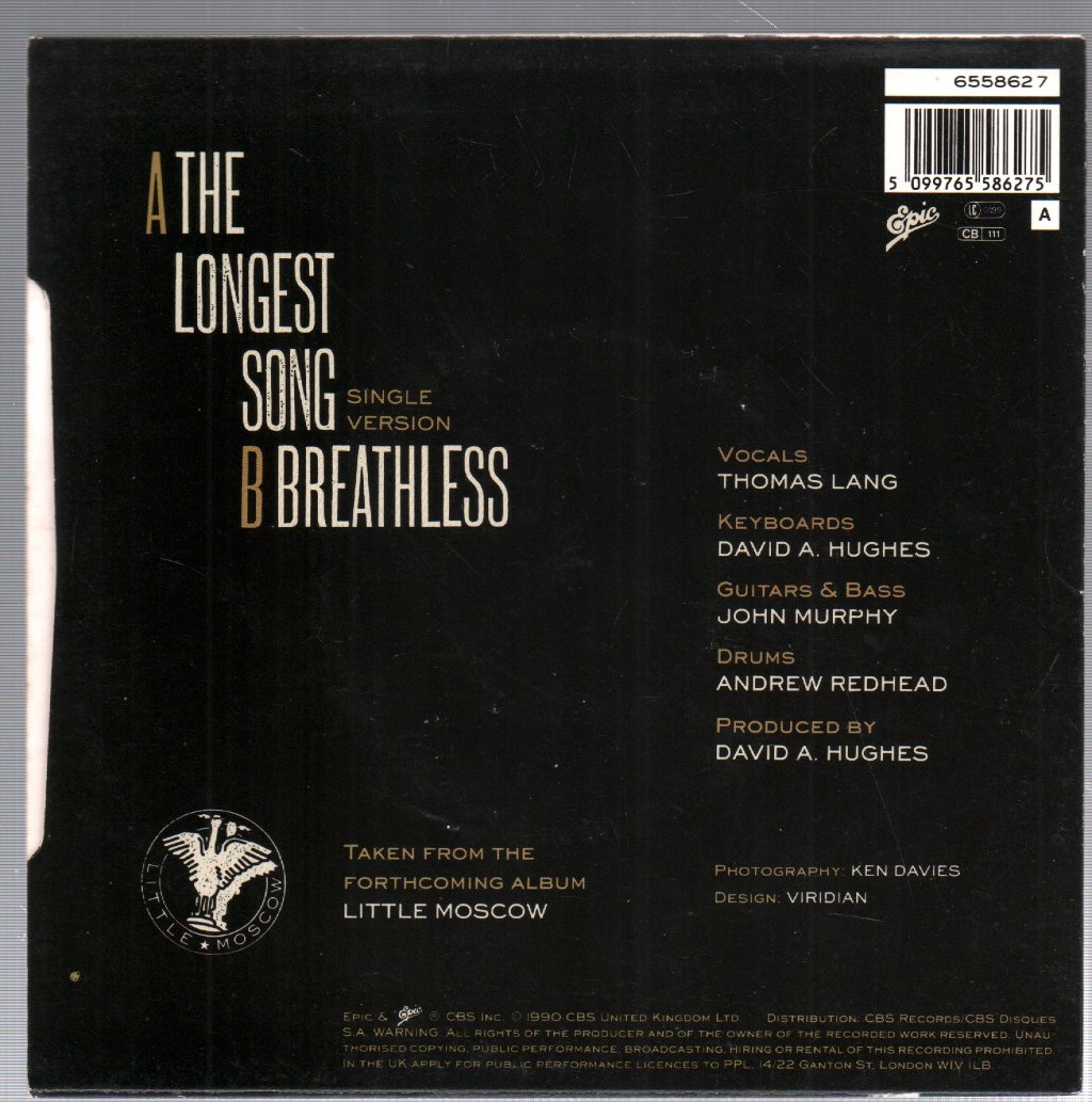 Thomas Lang - Longest Song - 7 Inch