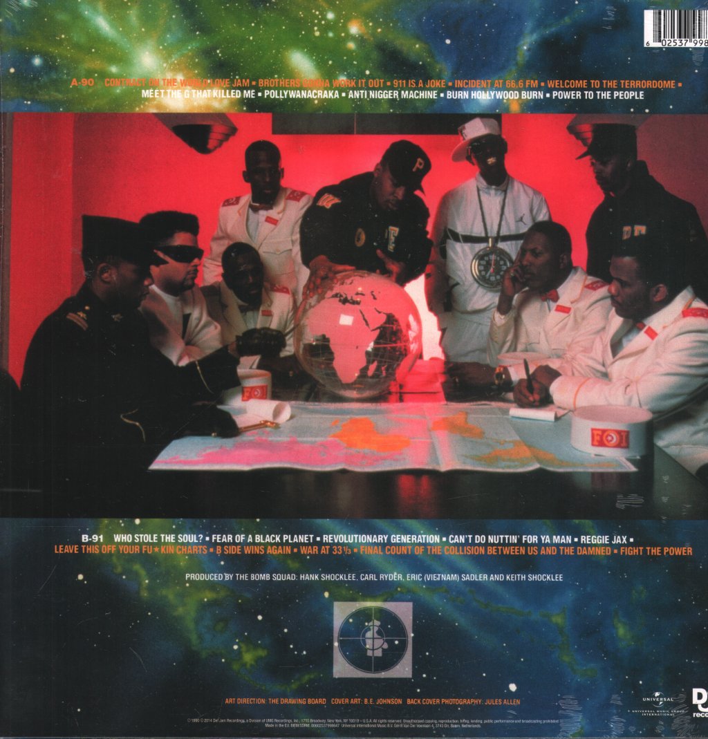 Public Enemy - Fear Of A Black Planet - Lp