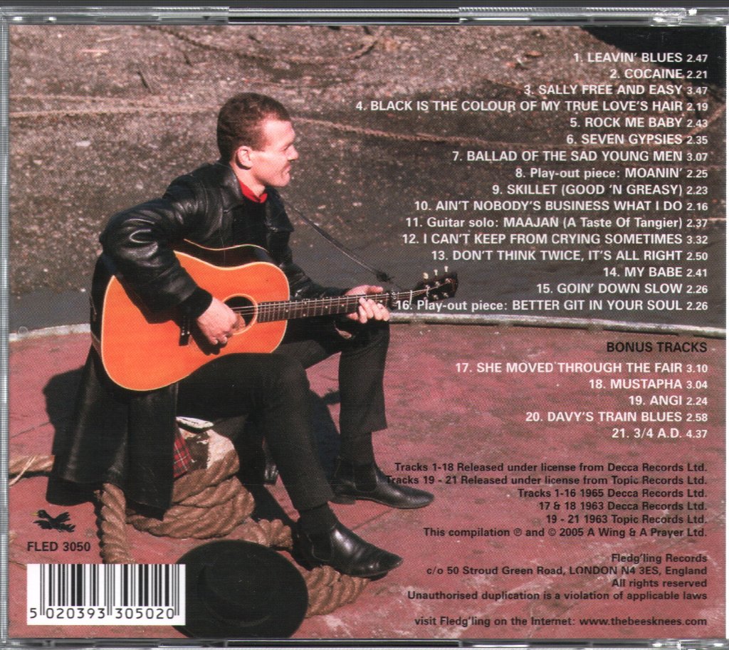 Davy Graham - Folk, Blues & Beyond - Cd