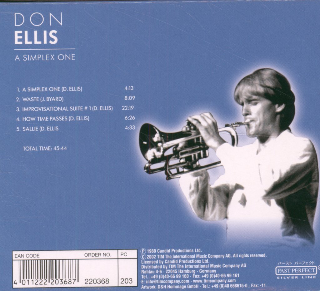 Don Ellis - A Simplex One - Cd