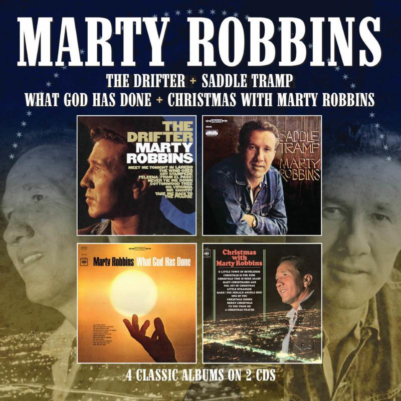 Marty Robbins - Drifter / Saddle Tramp / What God Has Done / Christmas With - Double Cd