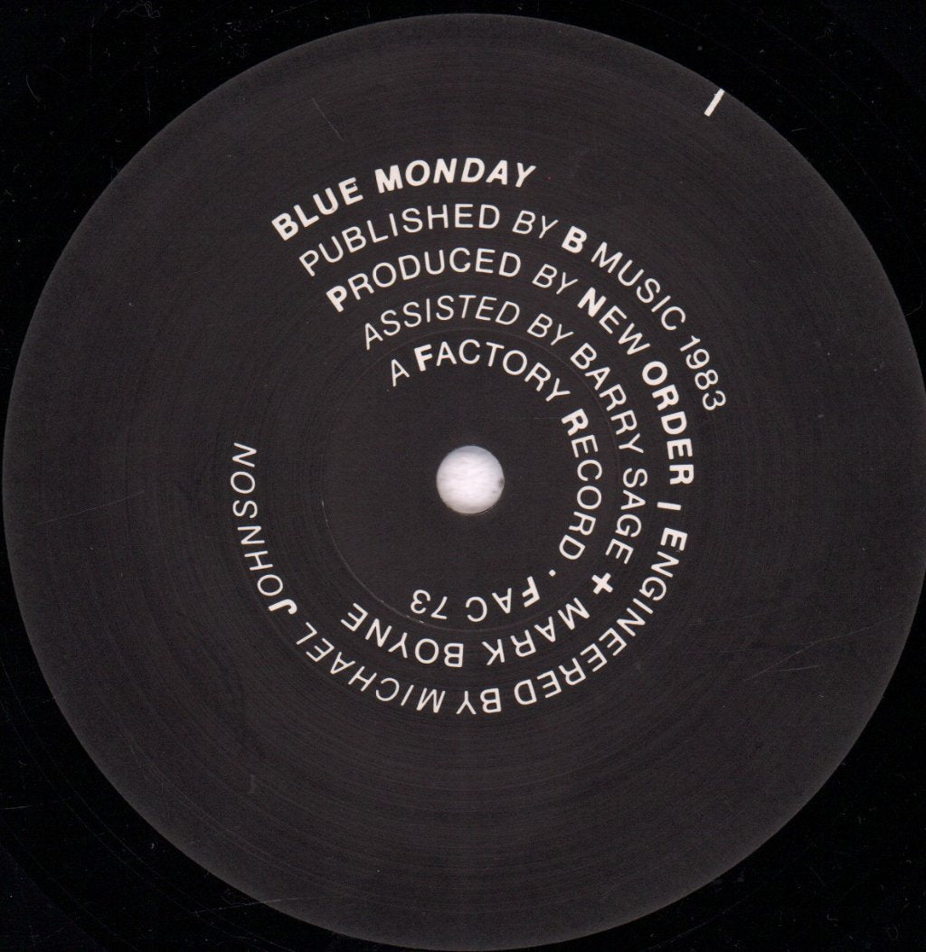New Order - Blue Monday - 12 Inch