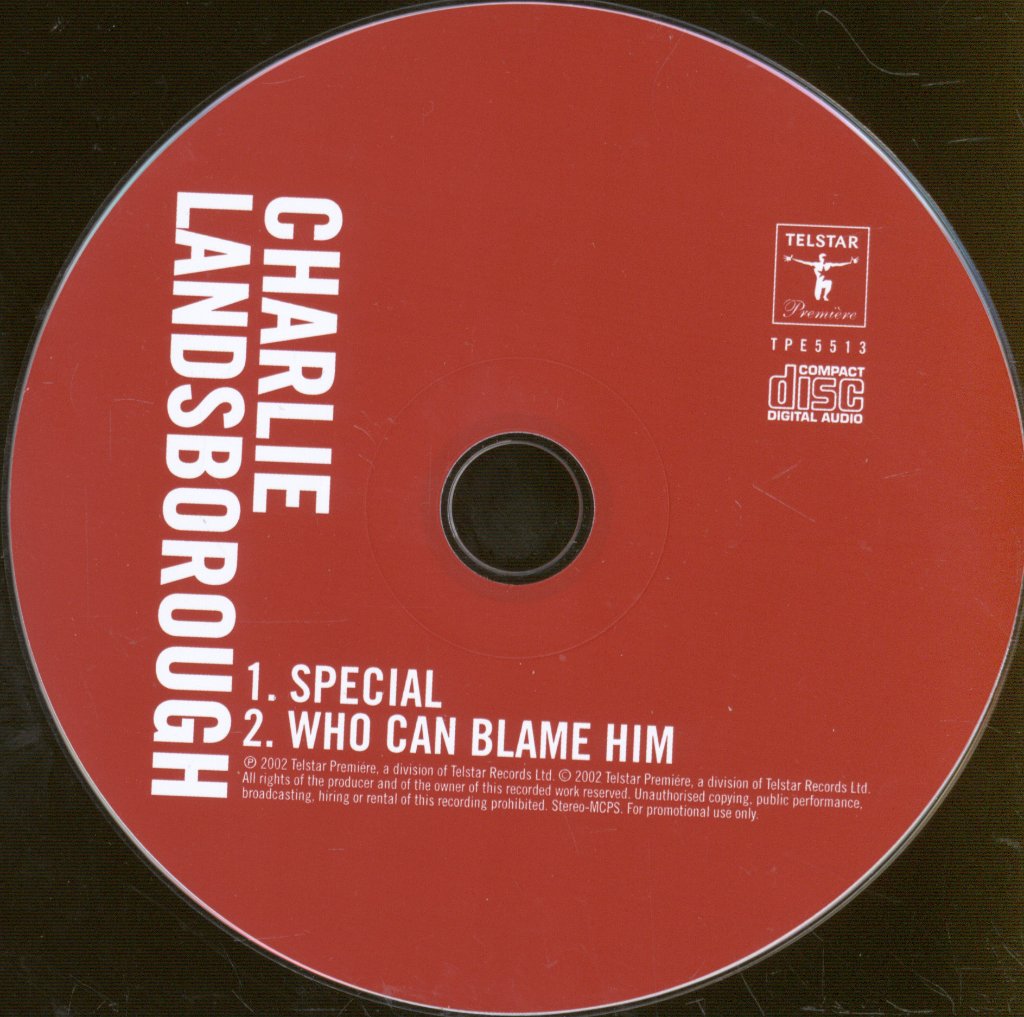 Charlie Landsborough - Special - Cd