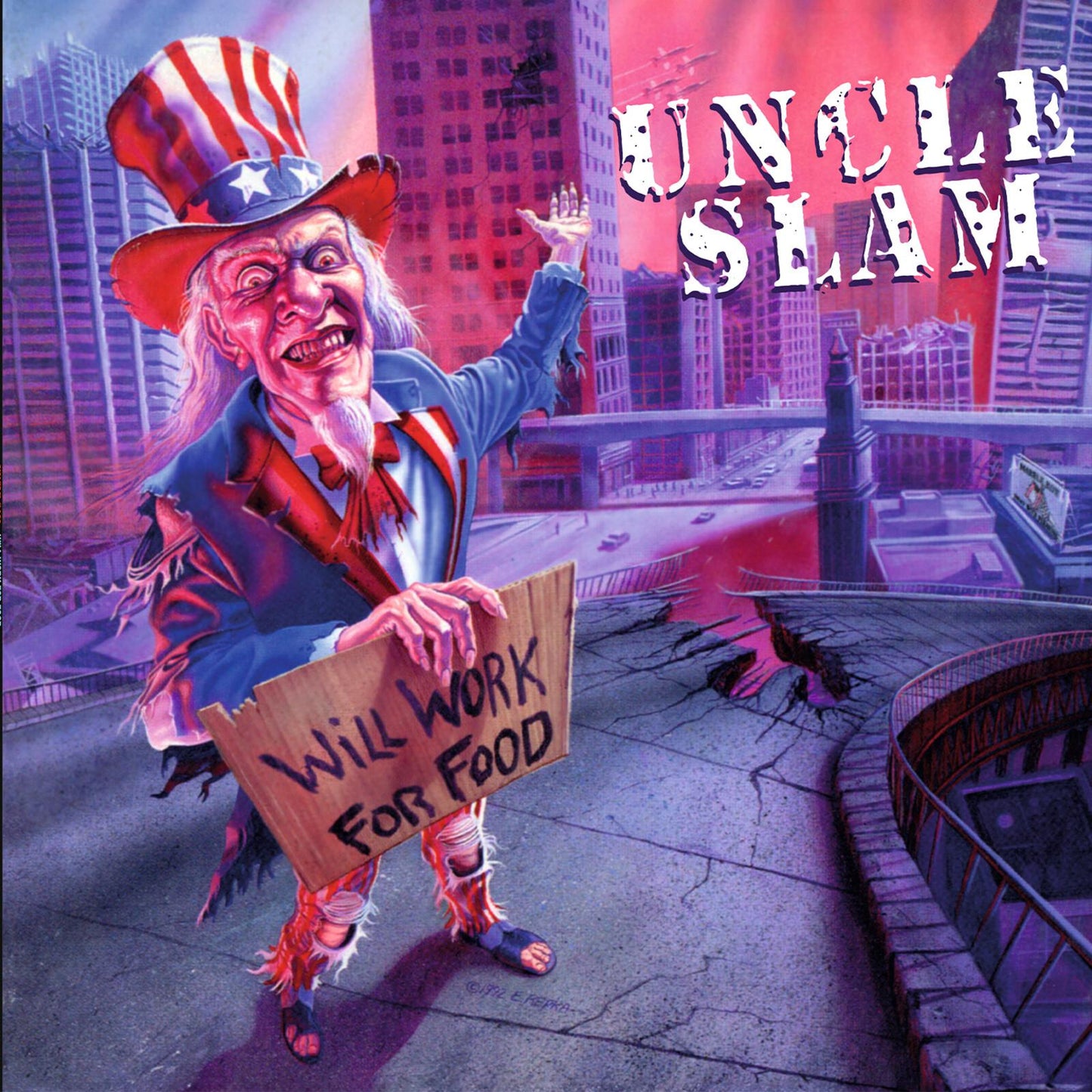 Uncle Slam - Will Work For Food - Lp