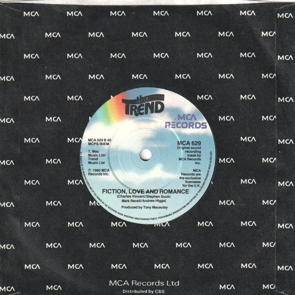 Trend (New Wave) - This Dance Hall Must Have A Back Way Out - 7 Inch