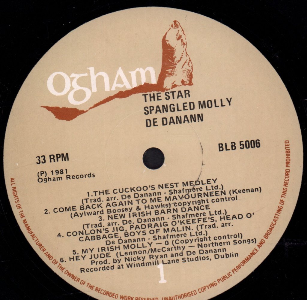 De Danann - Star Spangled Molly - Lp