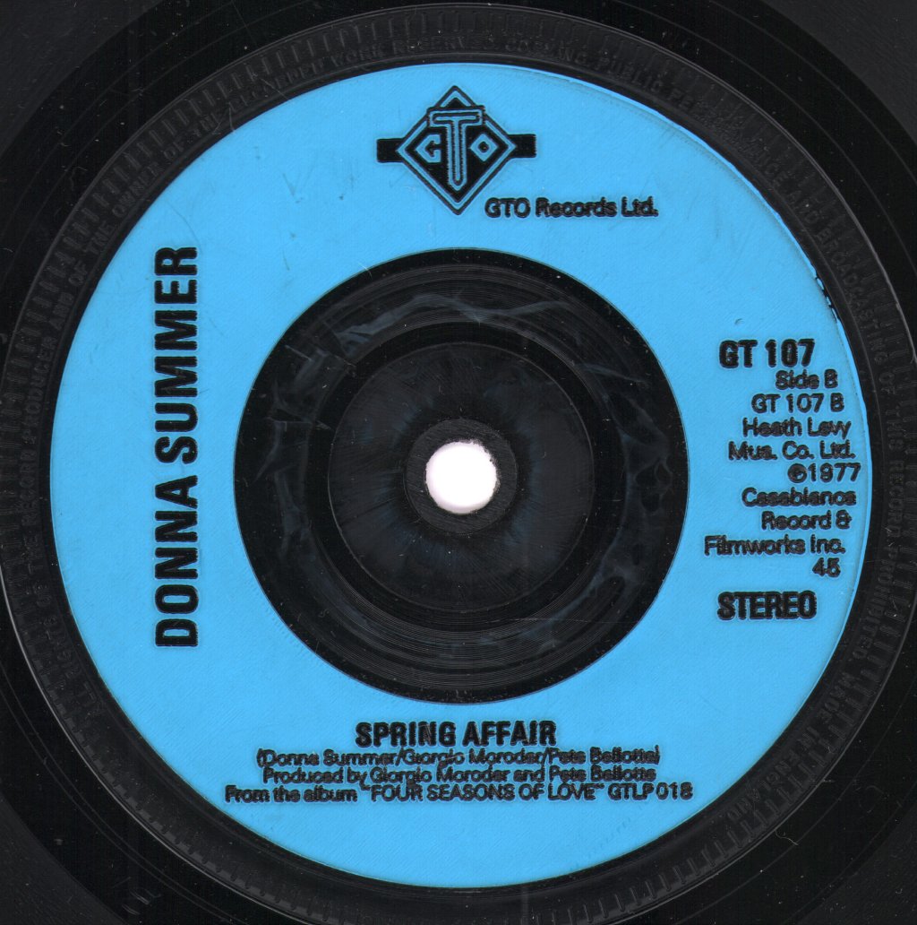 Donna Summer - I Remember Yesterday - 7 Inch