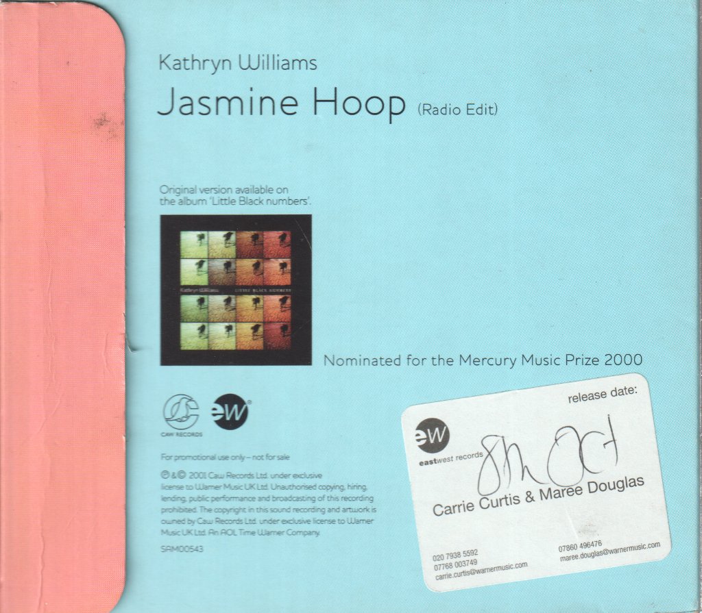 Kathryn Williams - Jasmine Hoop - Cd