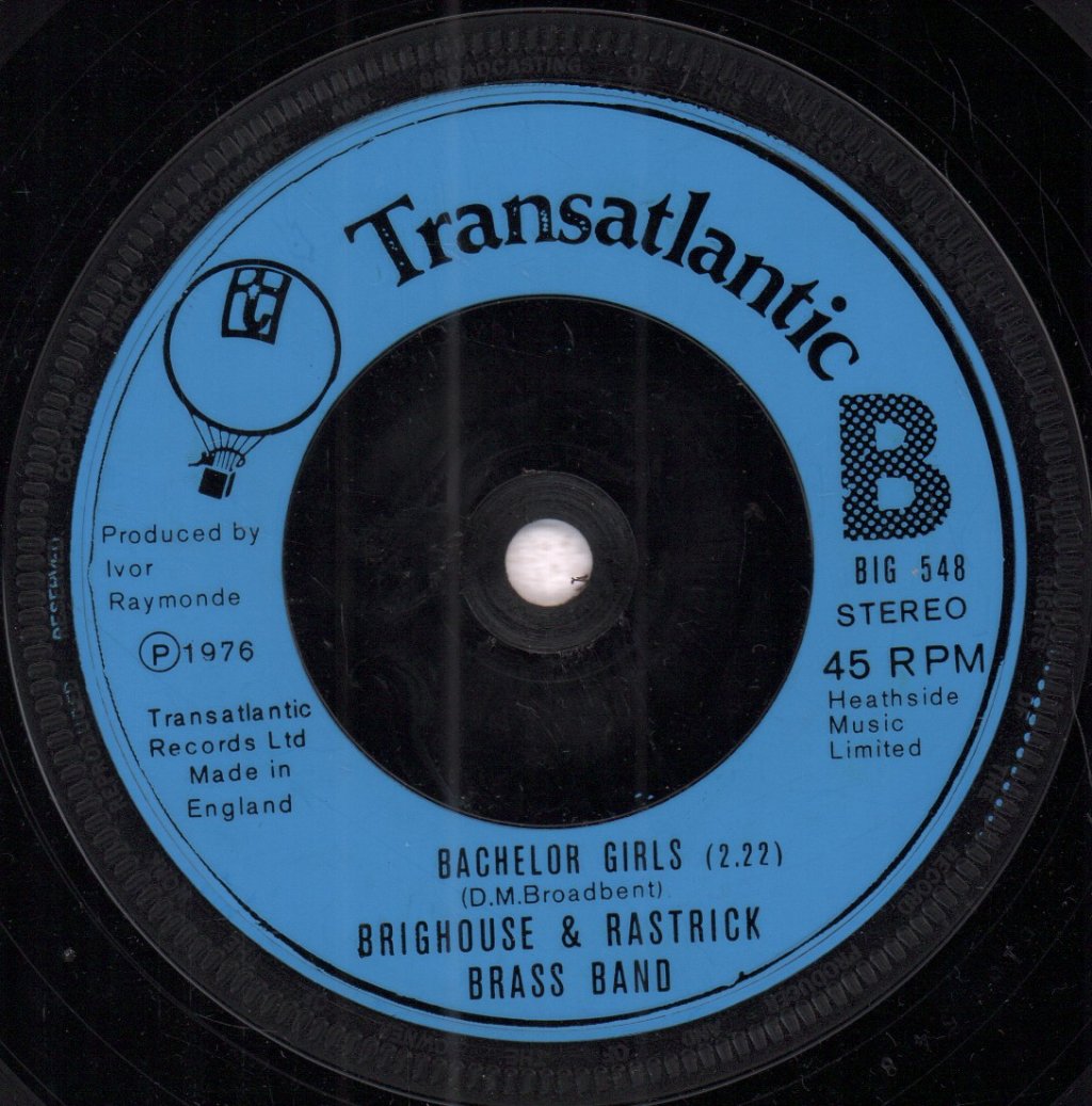 Brighouse And Rastrick Brass Band - Floral Dance - 7 Inch
