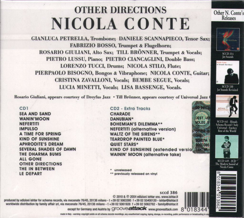 Nicola Conte - Other Directions - Double Cd