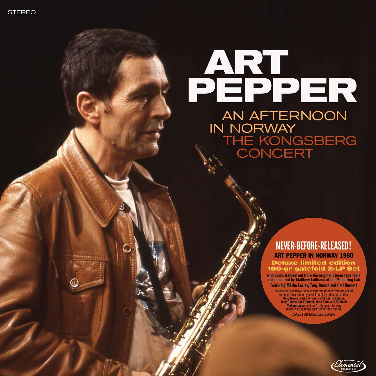 Art Pepper - An Afternoon In Norway (The Kongsberg Concert) - Double Lp