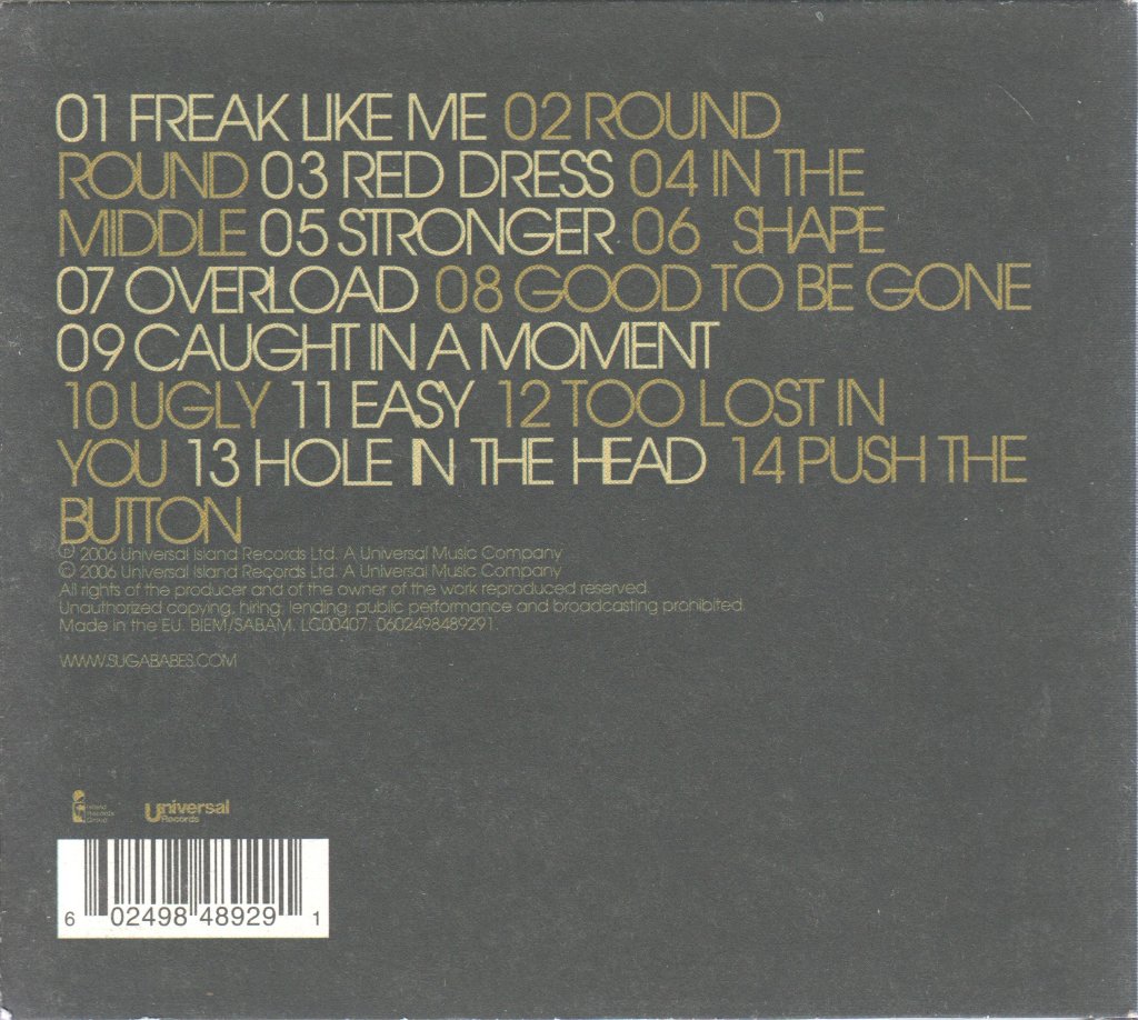 Sugababes - Overloaded - The Singles Collection - Cd