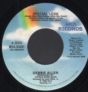 Debbie Allen - Special Look - 7 Inch