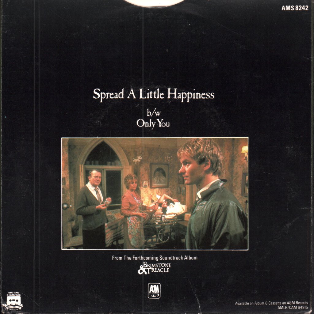 Sting - Spread A Little Happiness - 7 Inch